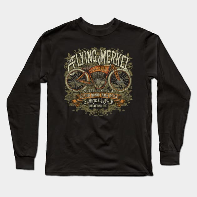 The Flying Merkel 1911 Long Sleeve T-Shirt by JCD666